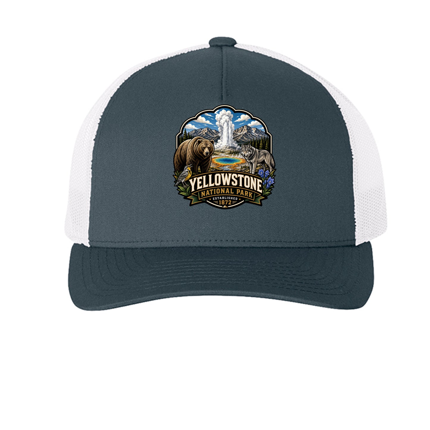 Navy/ White - 6506 - FRONT