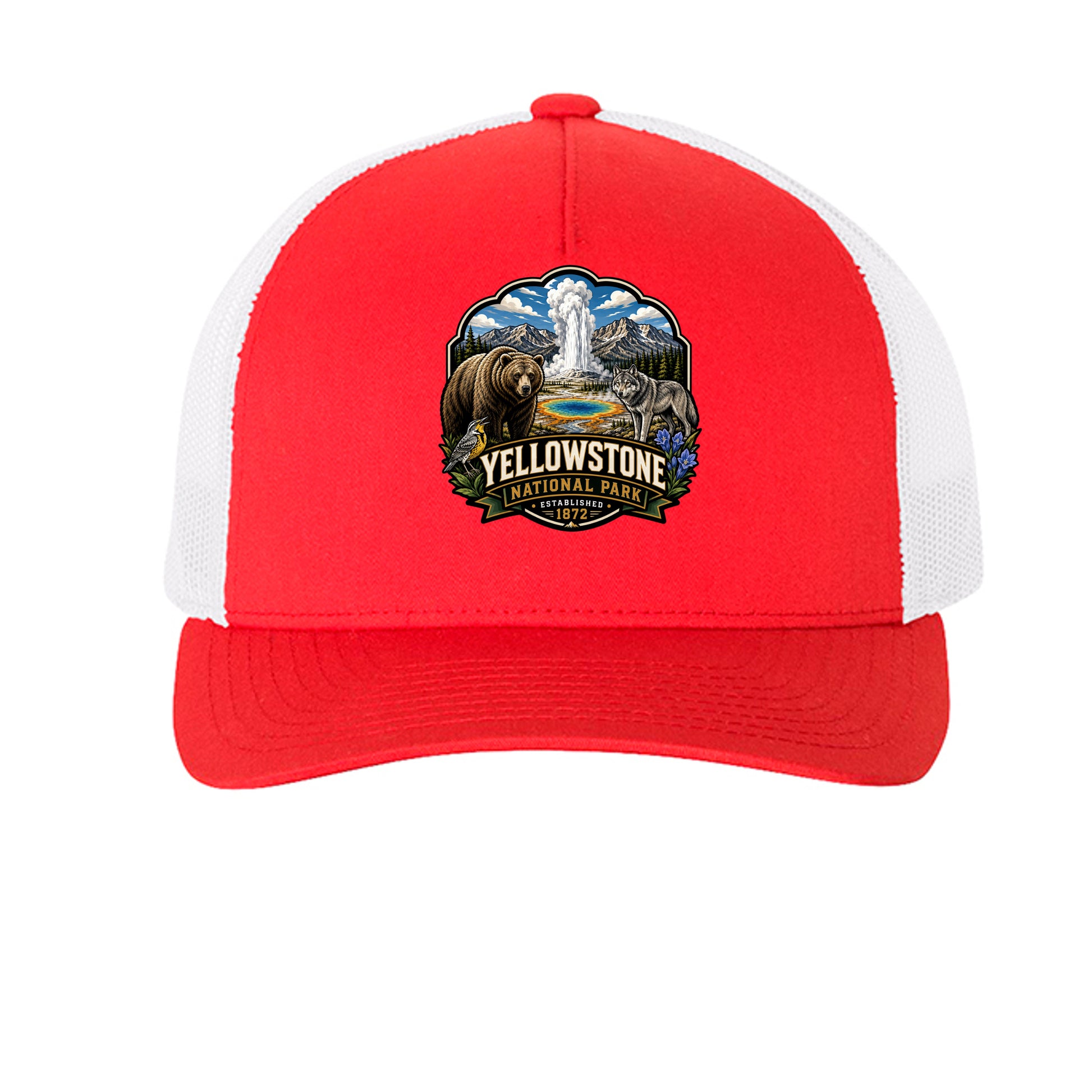 Red/ White - 6506 - FRONT