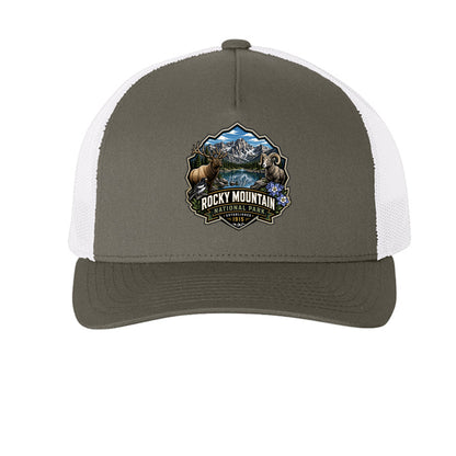 Charcoal/ White - 6506 - FRONT