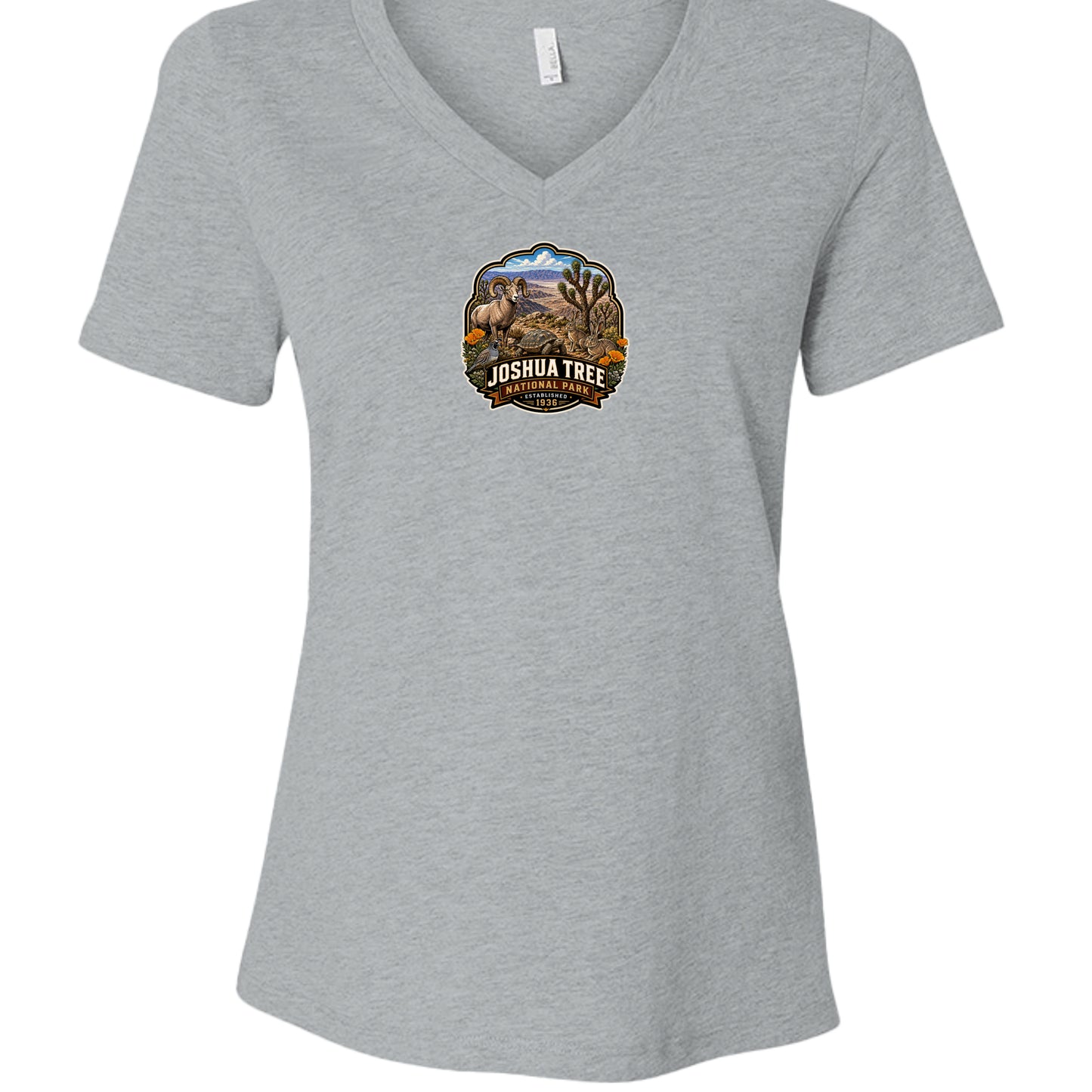 Athletic Heather - 6405CVC - FRONT