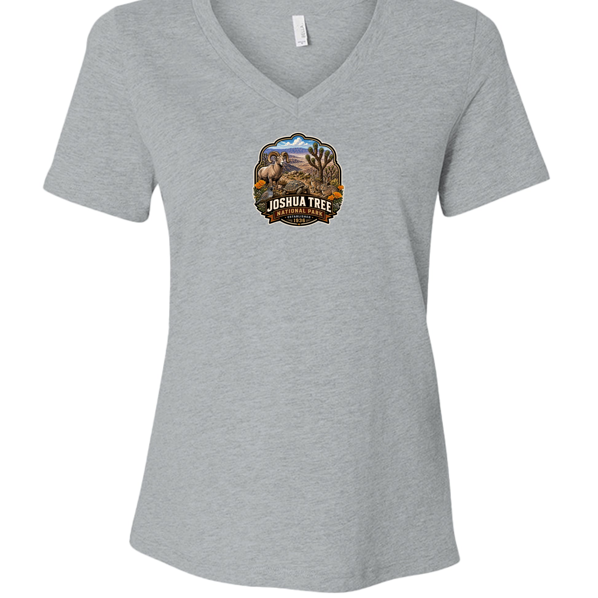 Athletic Heather - 6405CVC - FRONT