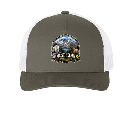 Charcoal/ White - 6506 - FRONT