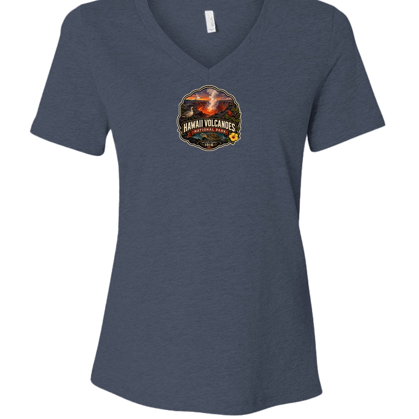 Heather Navy - 6405CVC - FRONT