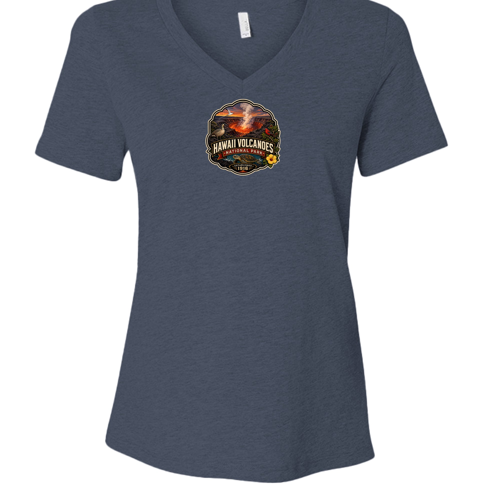 Heather Navy - 6405CVC - FRONT