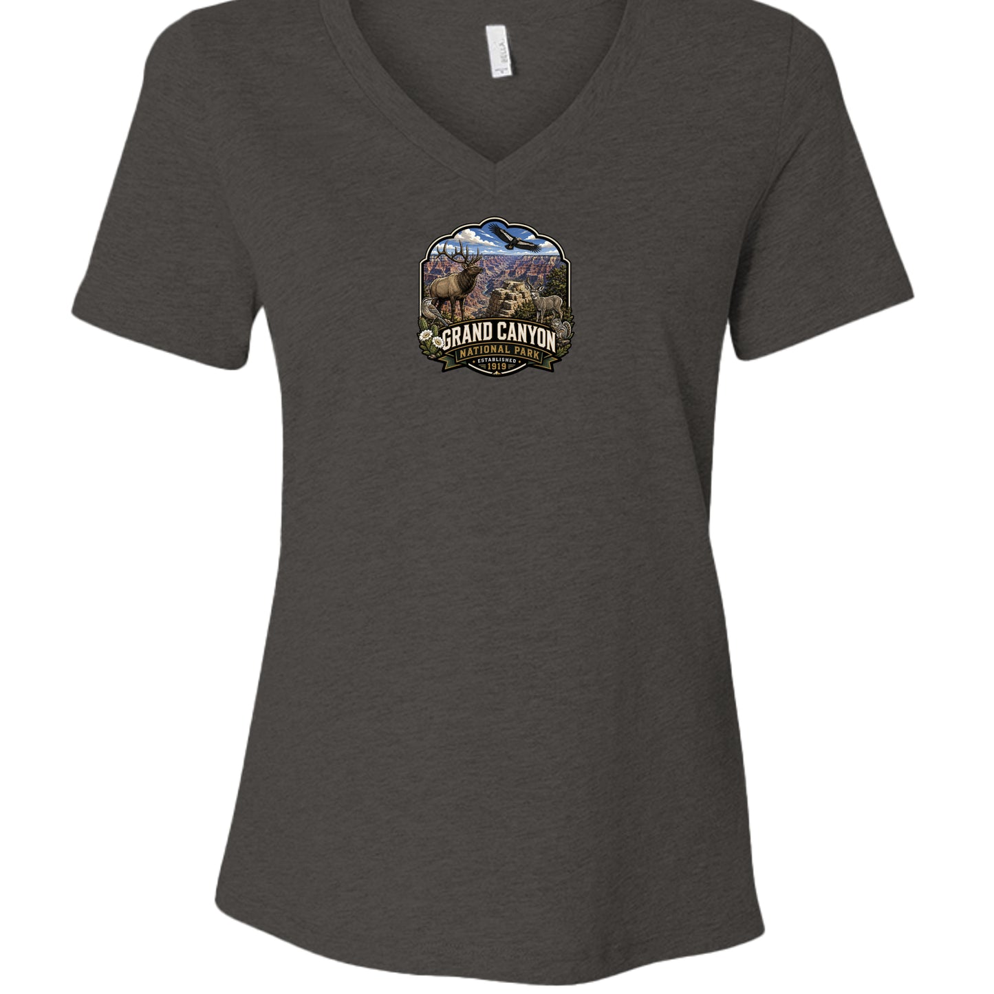 Black Heather - 6405CVC - FRONT