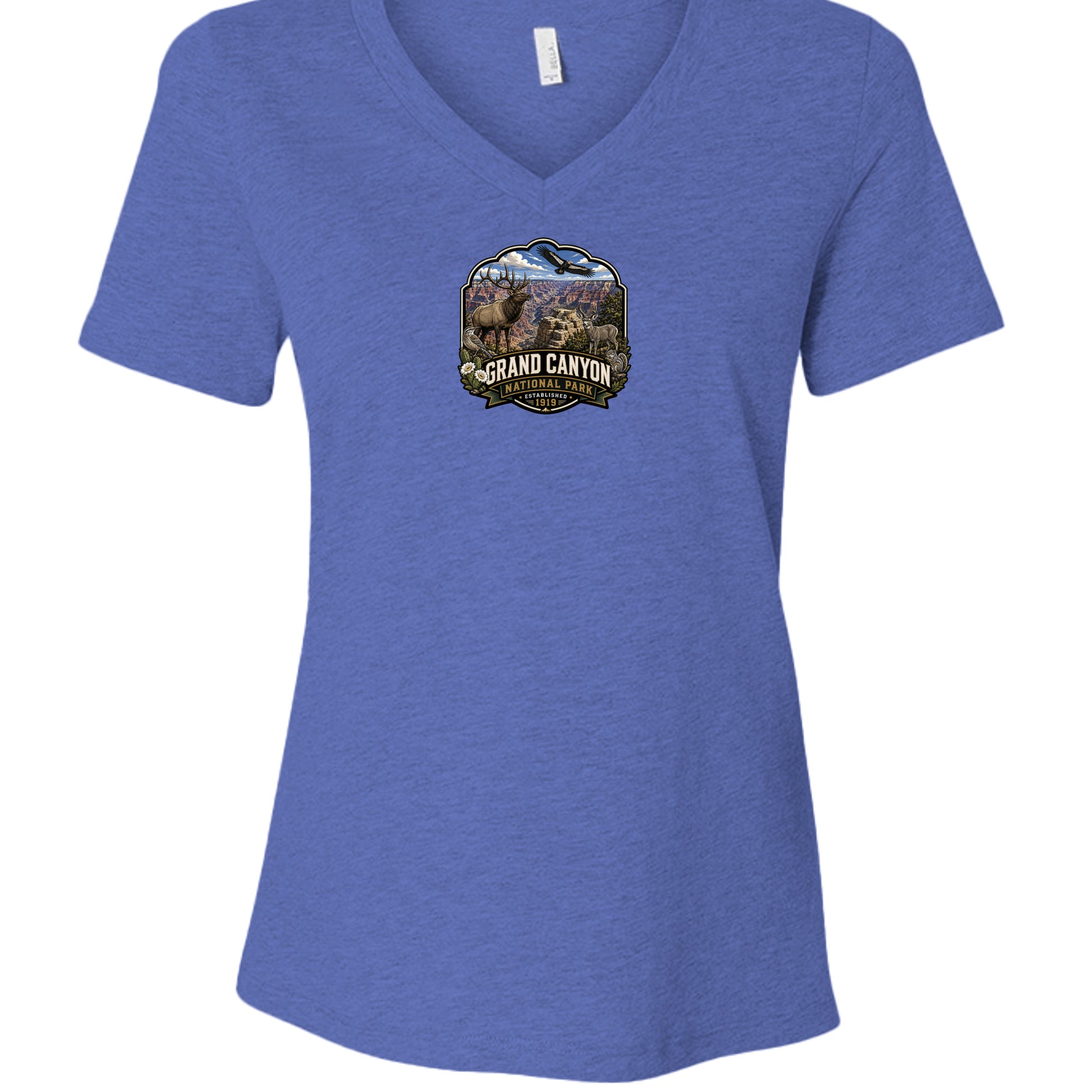 Heather True Royal - 6405CVC - FRONT