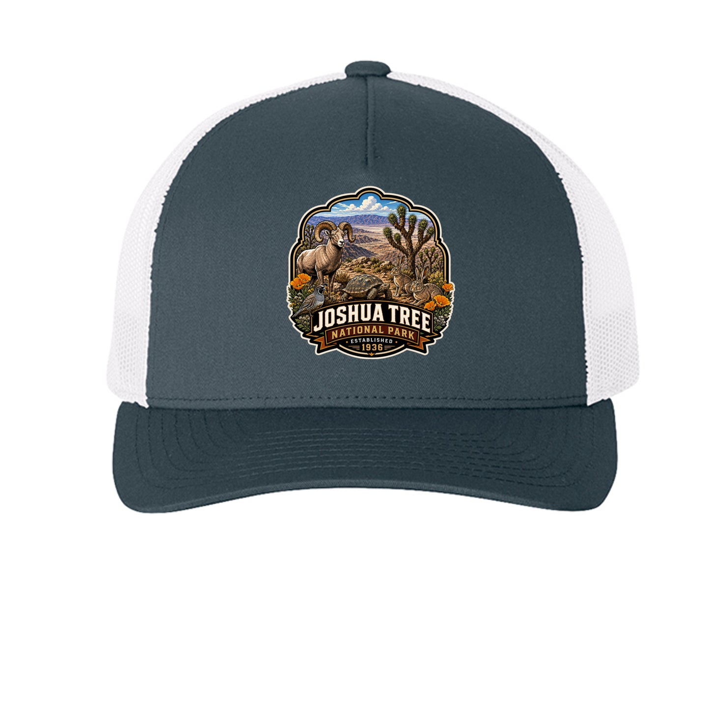 Navy/ White - 6506 - FRONT