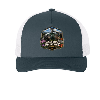 Navy/ White - 6506 - FRONT