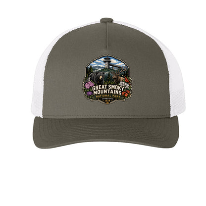 Charcoal/ White - 6506 - FRONT