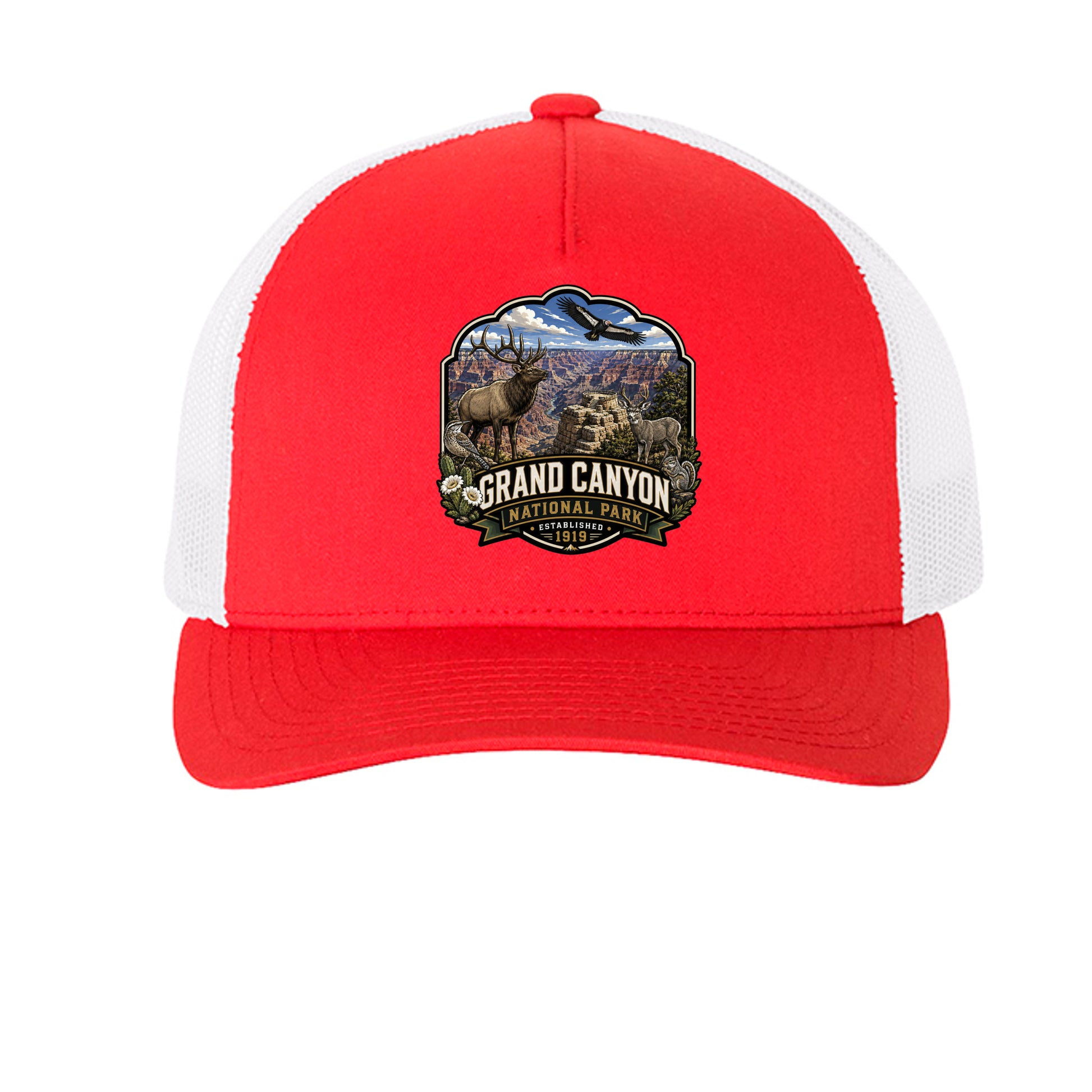 Red/ White - 6506 - FRONT