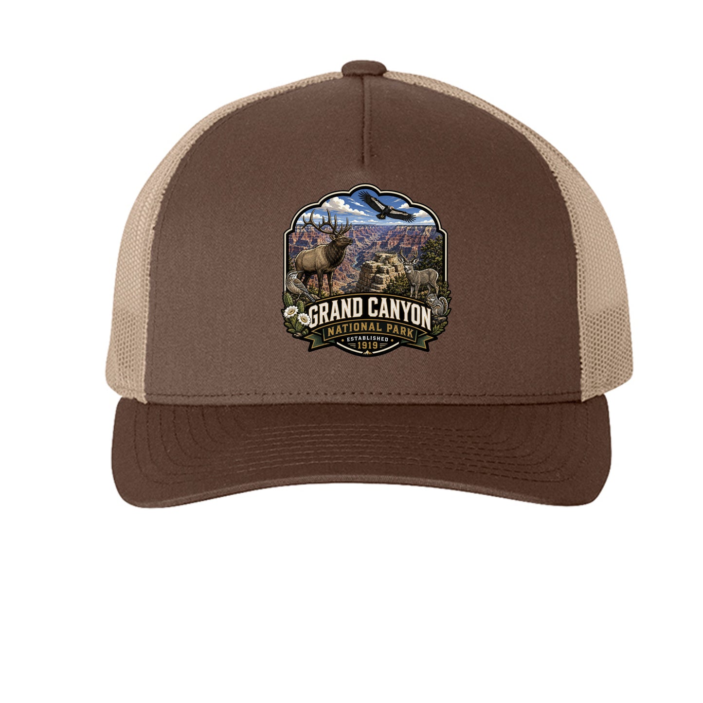 Brown/ Khaki - 6506 - FRONT