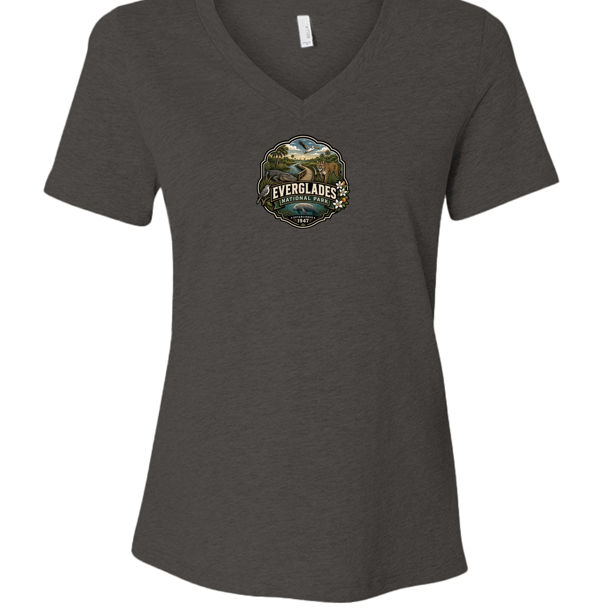 Black Heather - 6405CVC - FRONT