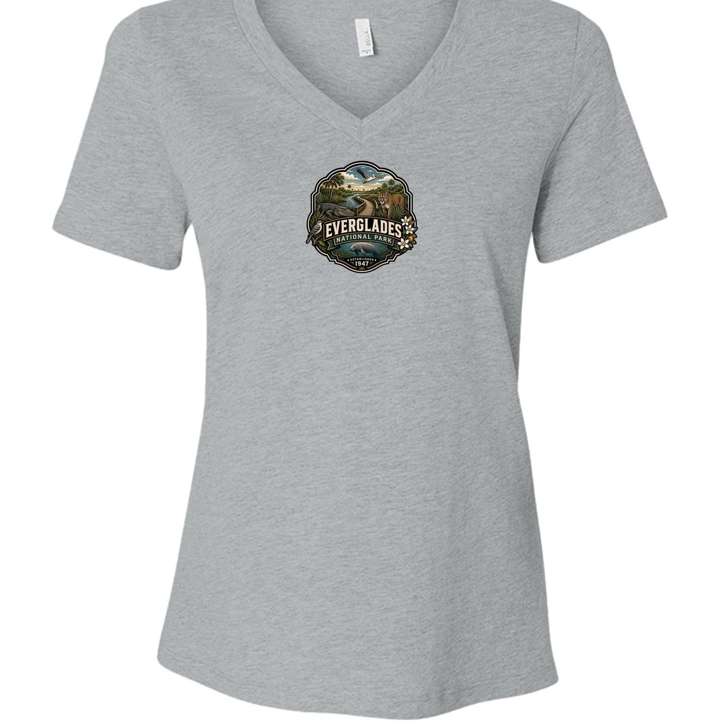 Athletic Heather - 6405CVC - FRONT