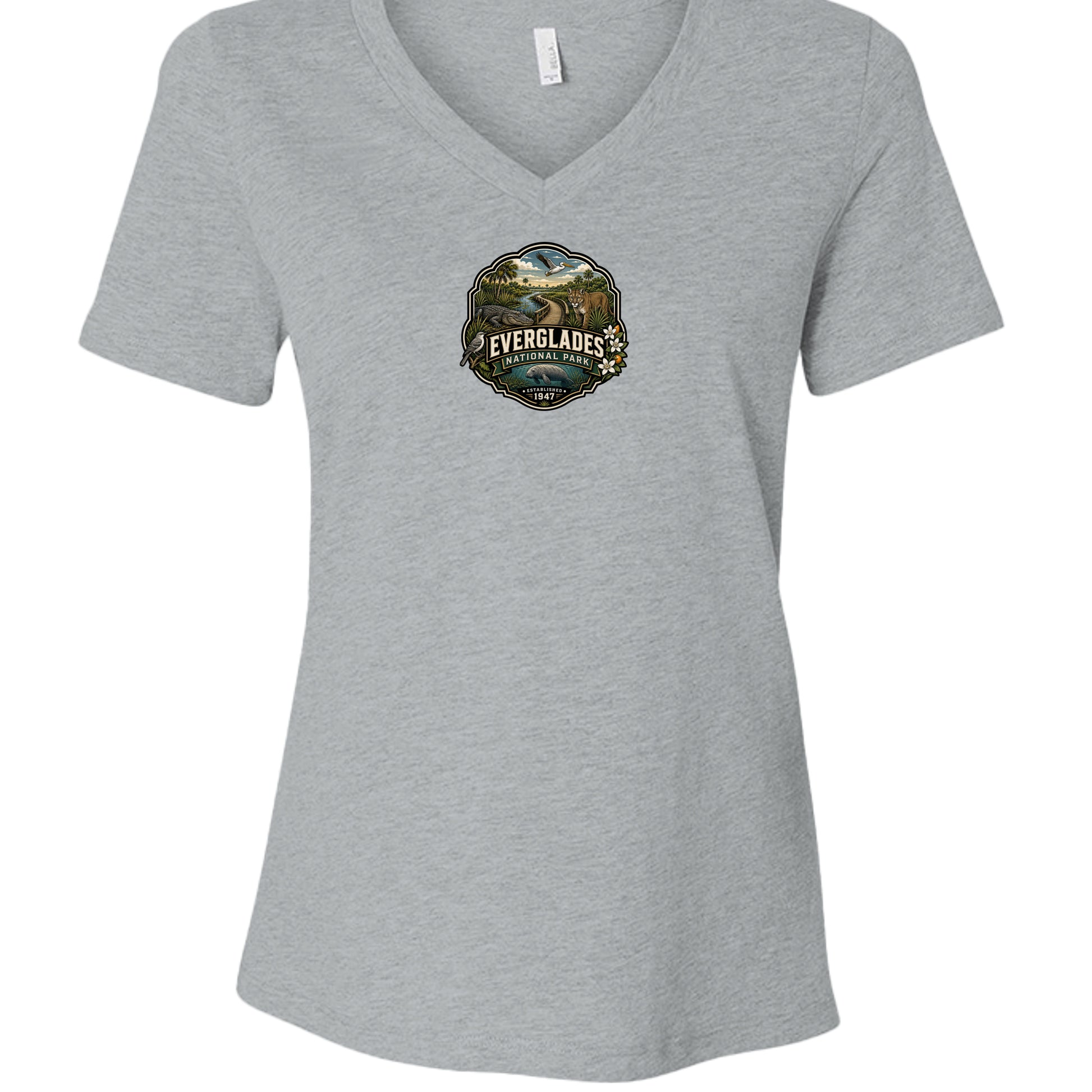Athletic Heather - 6405CVC - FRONT