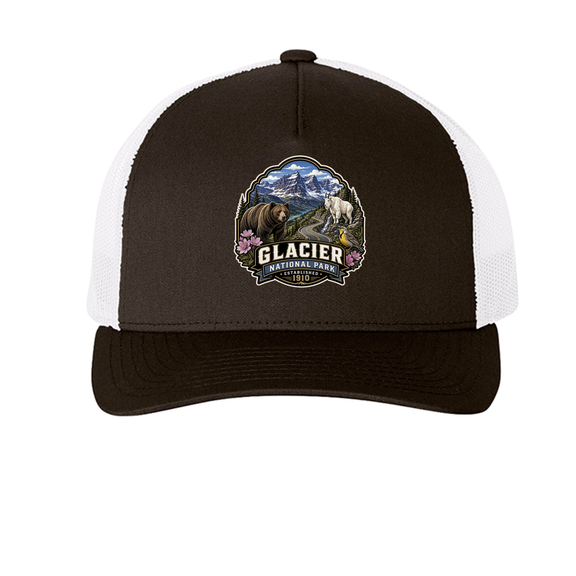 Black/ White - 6506 - FRONT