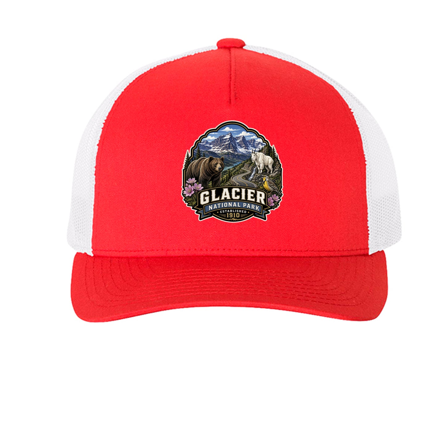 Red/ White - 6506 - FRONT