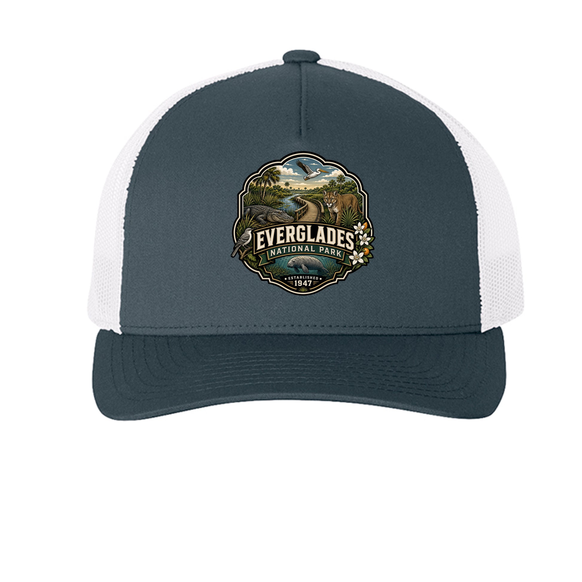 Navy/ White - 6506 - FRONT