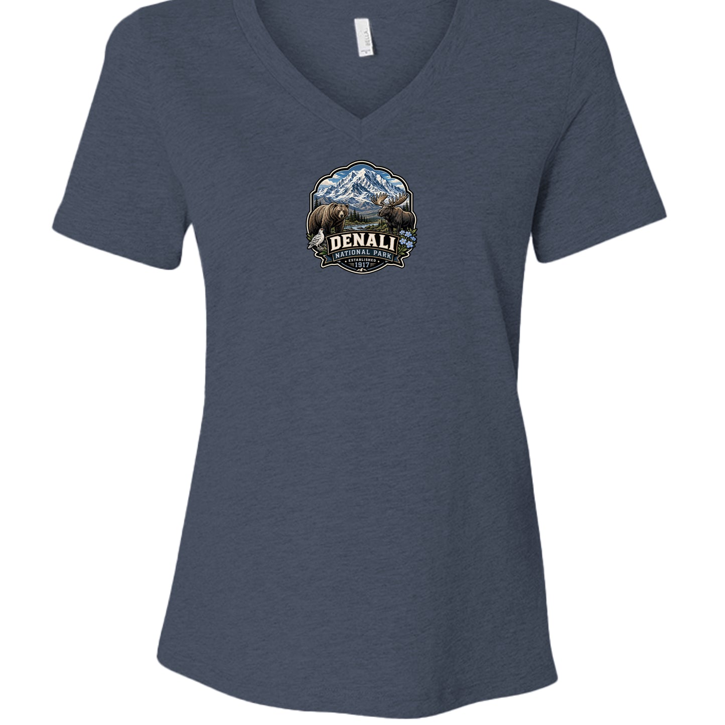 Heather Navy - 6405CVC - FRONT