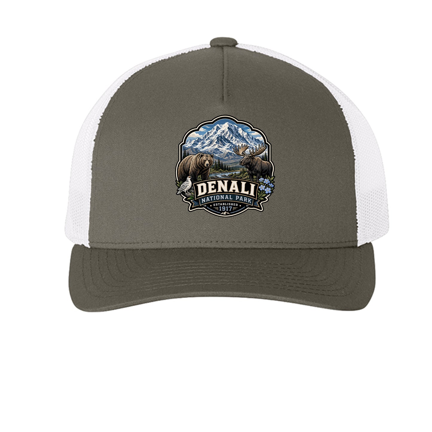 Charcoal/ White - 6506 - FRONT