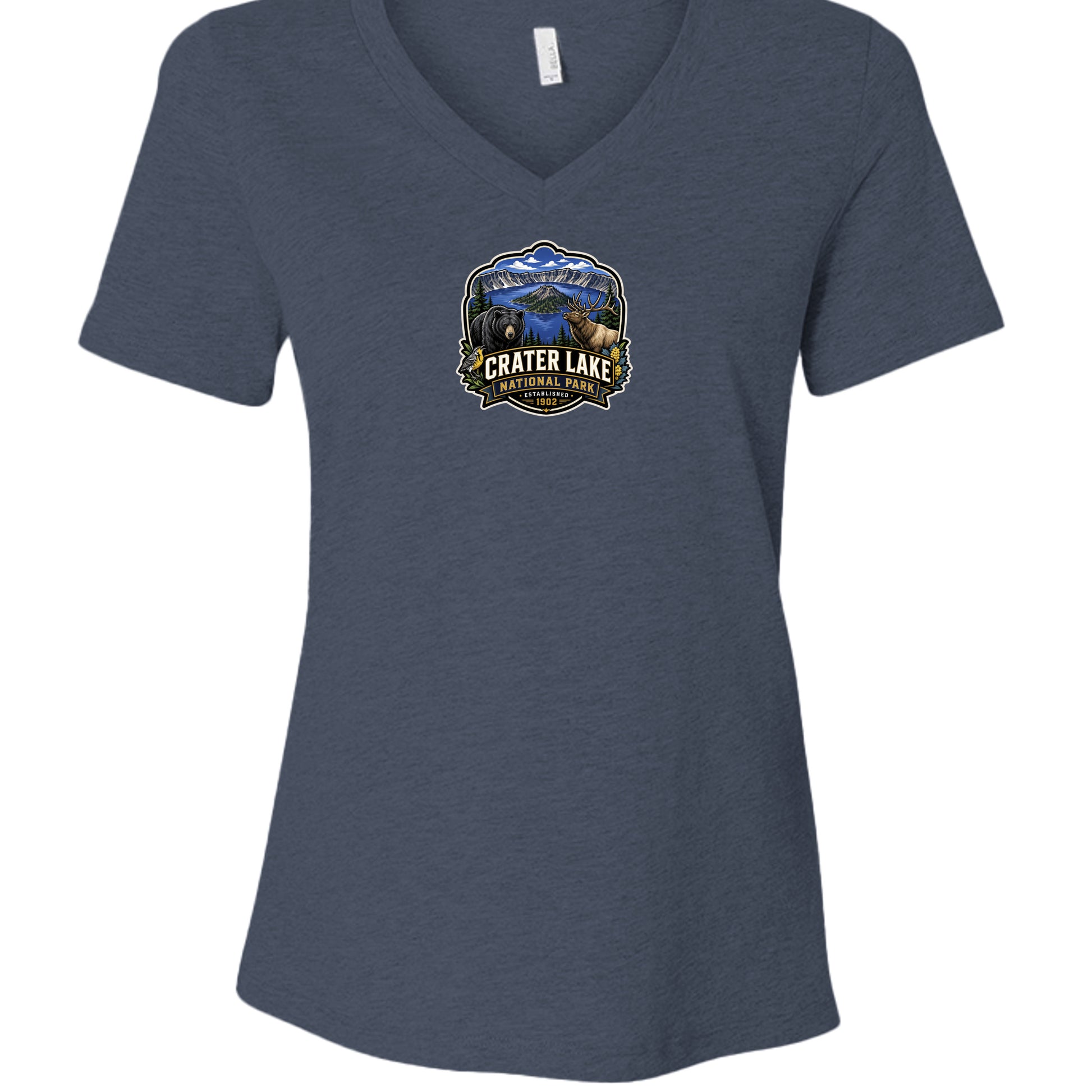 Heather Navy - 6405CVC - FRONT