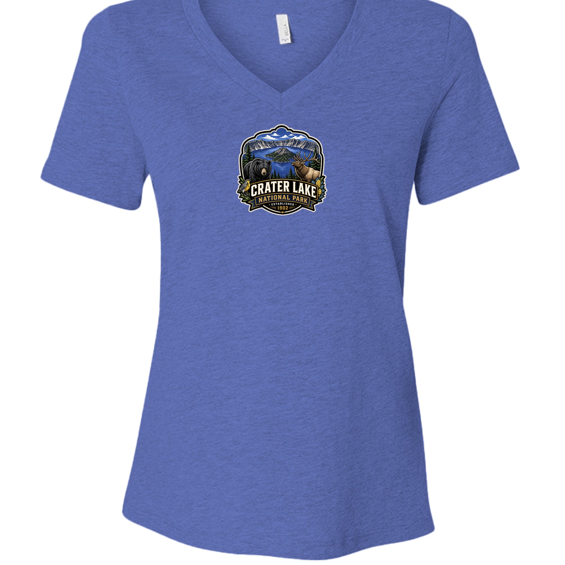 Heather True Royal - 6405CVC - FRONT
