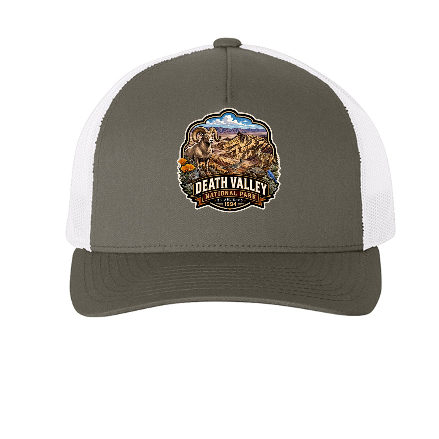 Charcoal/ White - 6506 - FRONT