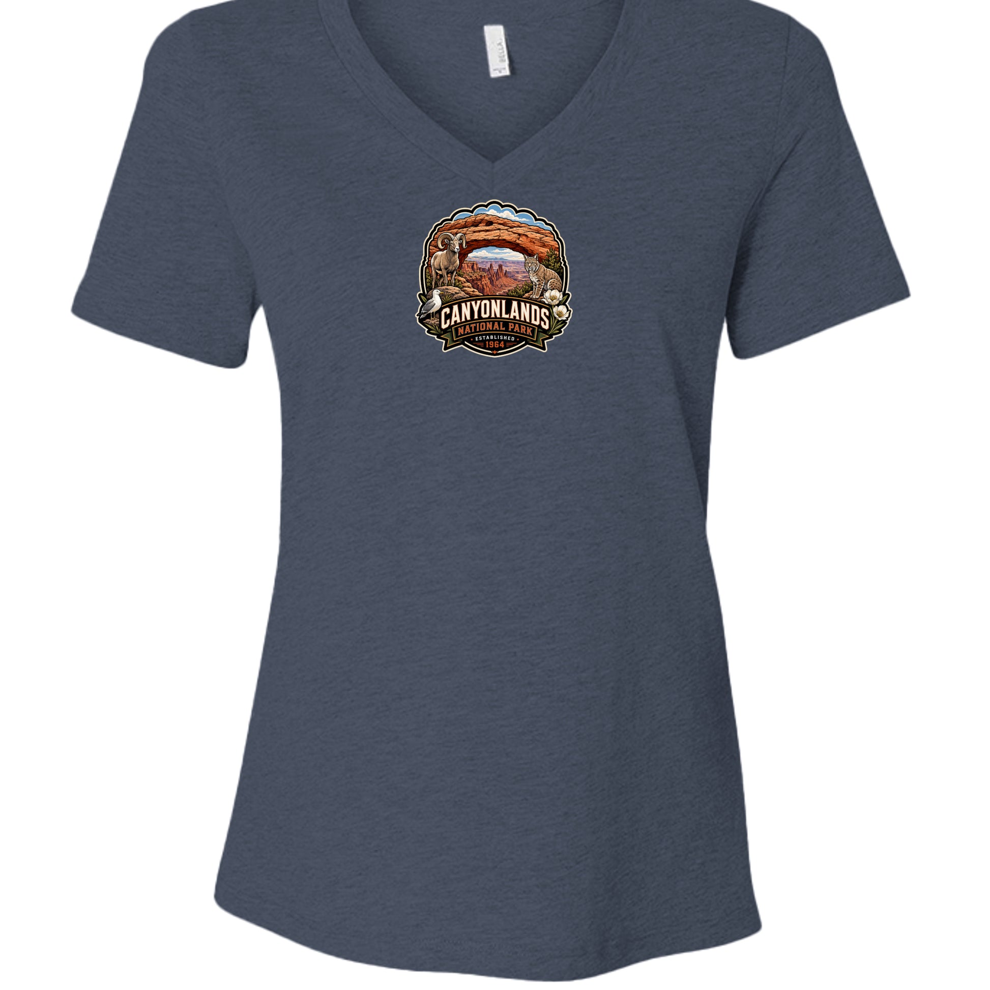 Heather Navy - 6405CVC - FRONT