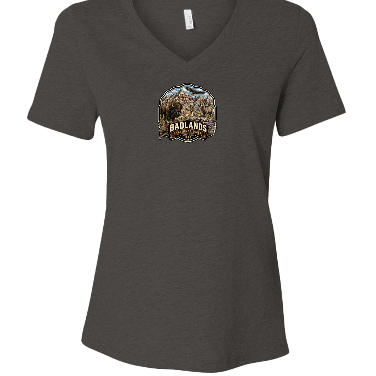 Black Heather - 6405CVC - FRONT