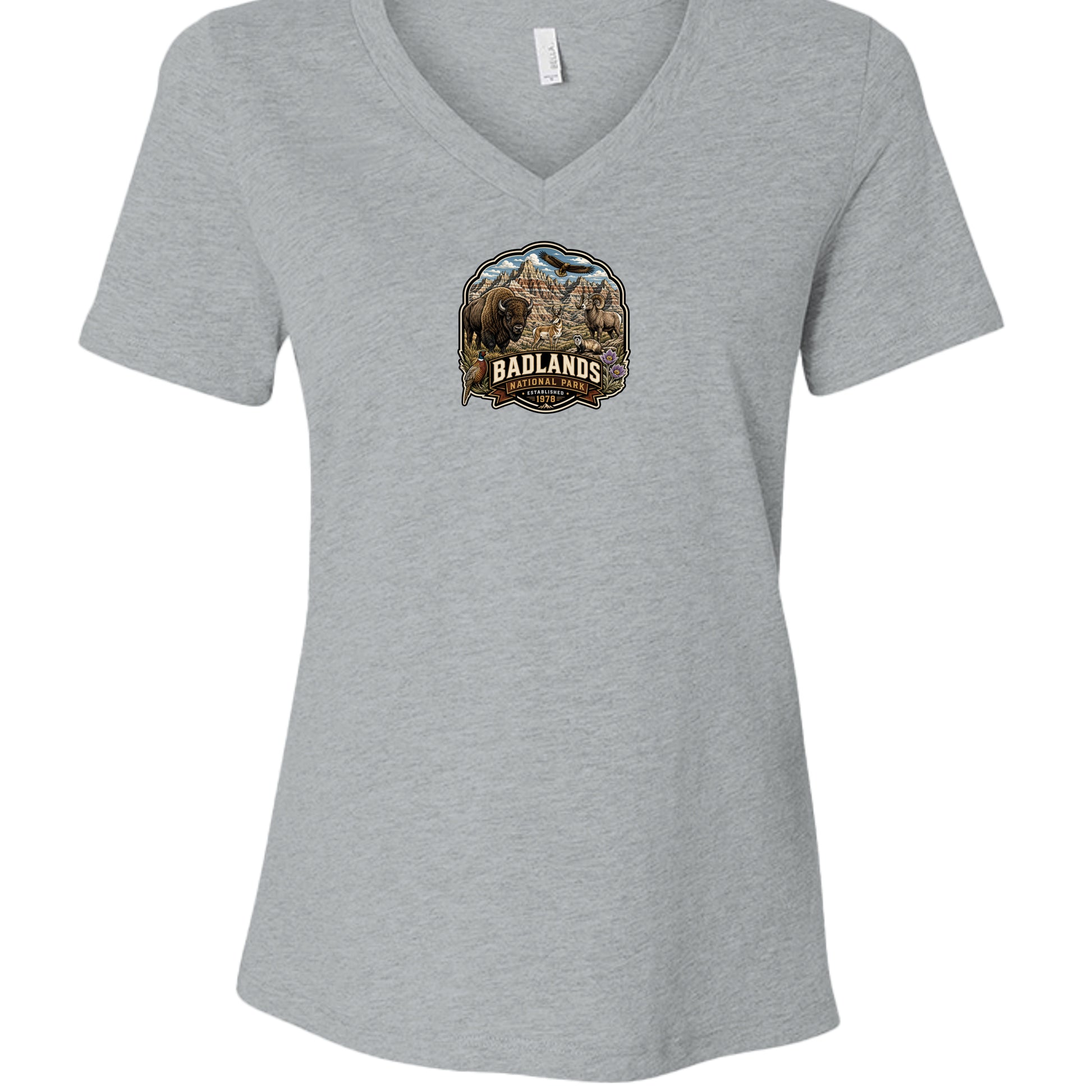 Athletic Heather - 6405CVC - FRONT