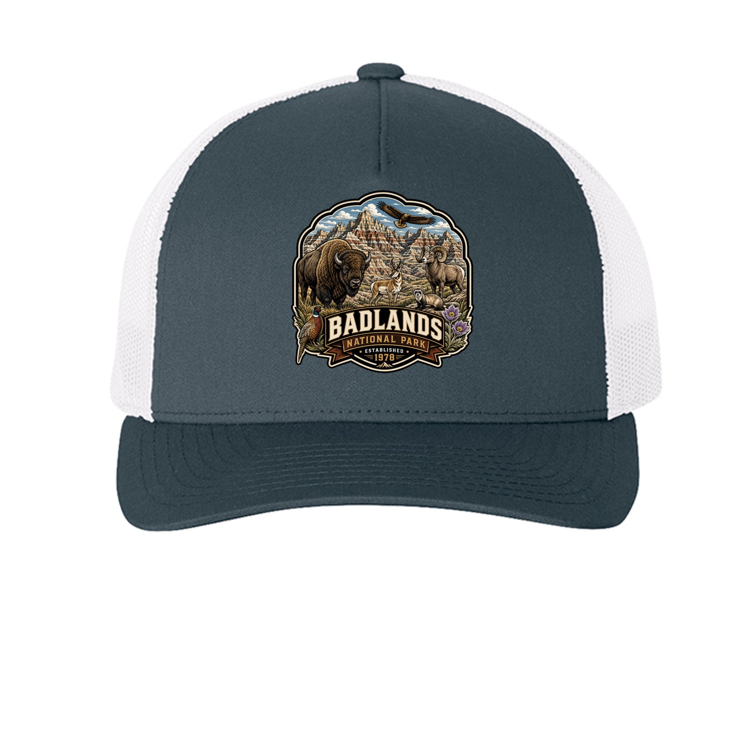 Navy/ White - 6506 - FRONT