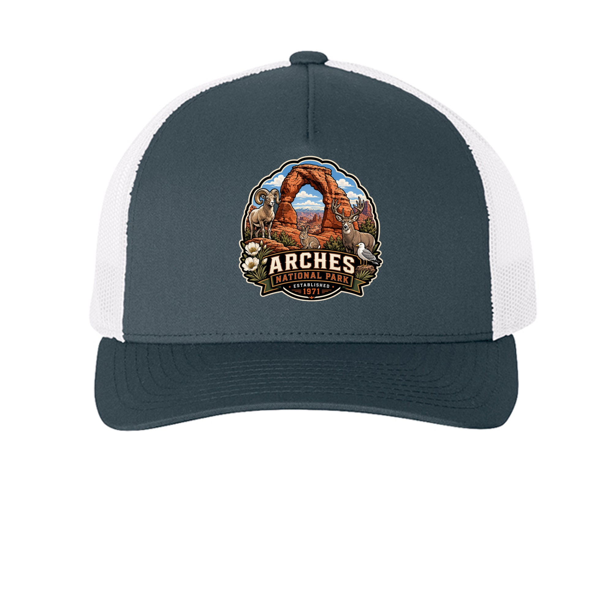 Navy/ White - 6506 - FRONT