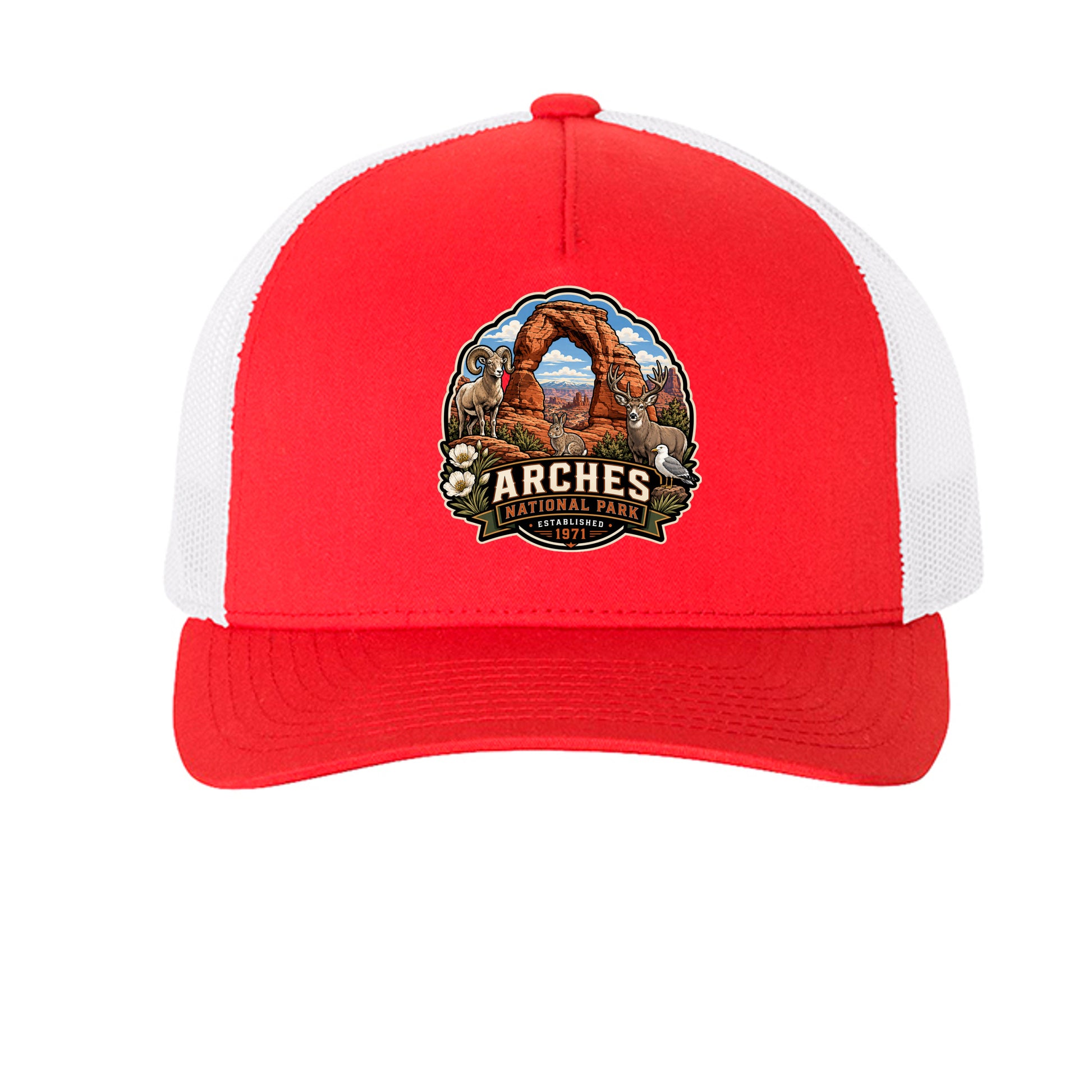 Red/ White - 6506 - FRONT