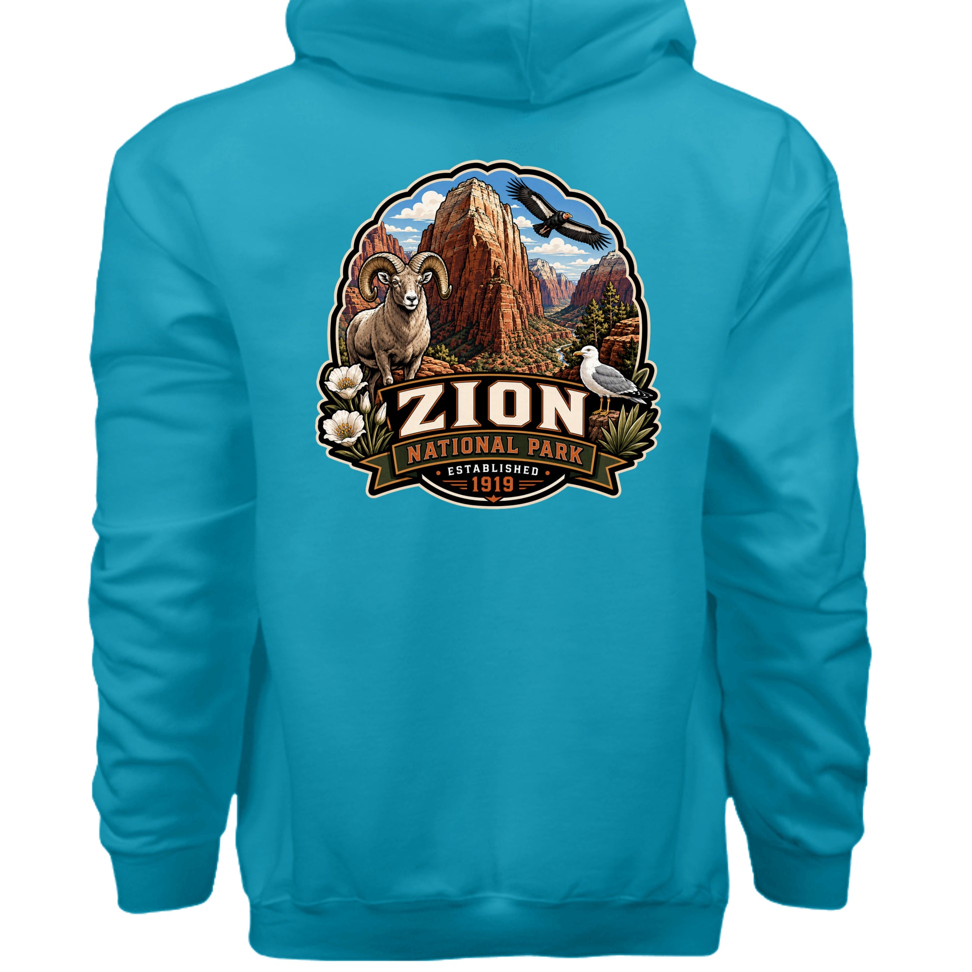 Teal - F170 - BACK