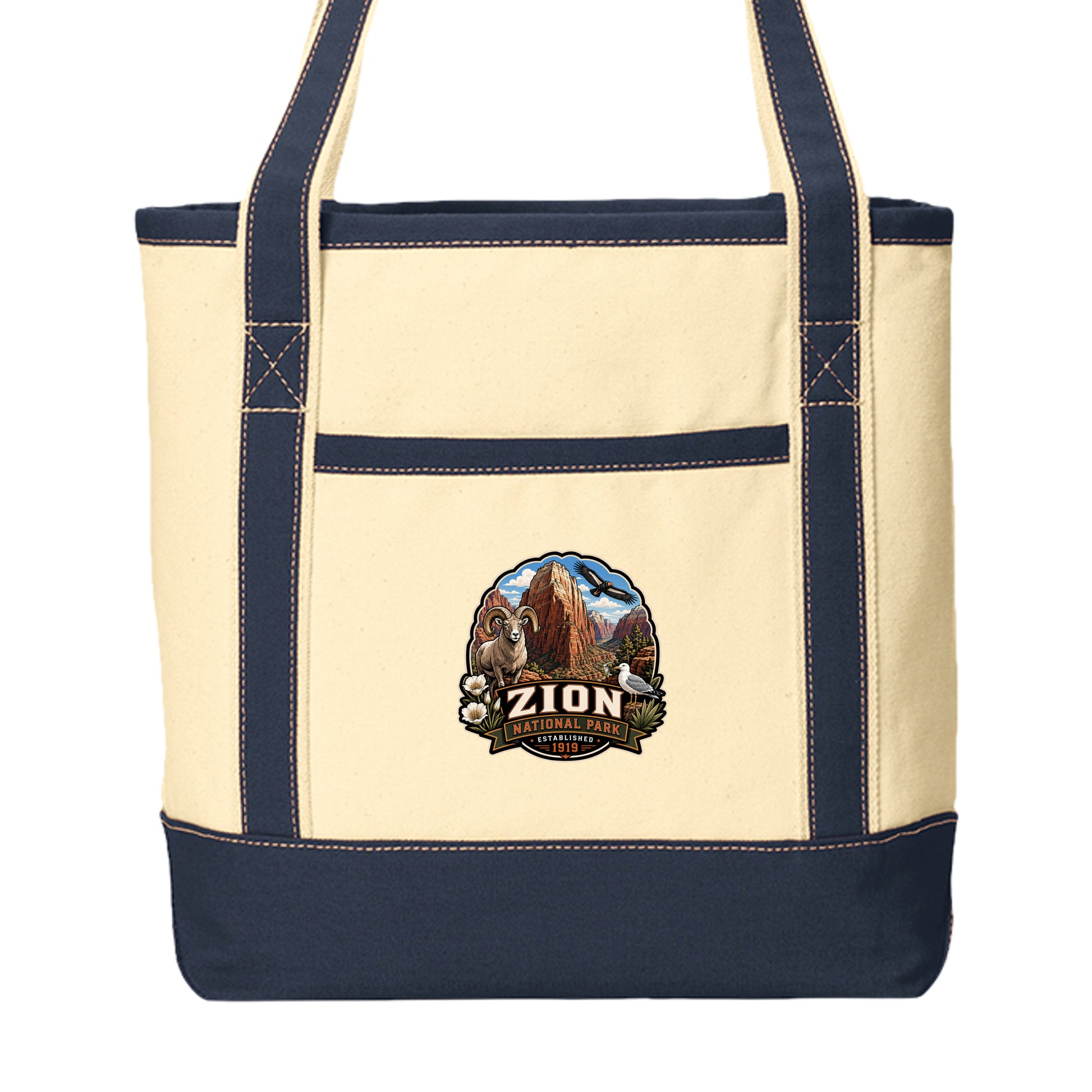 Nat/True Royal - BG412 - FRONT