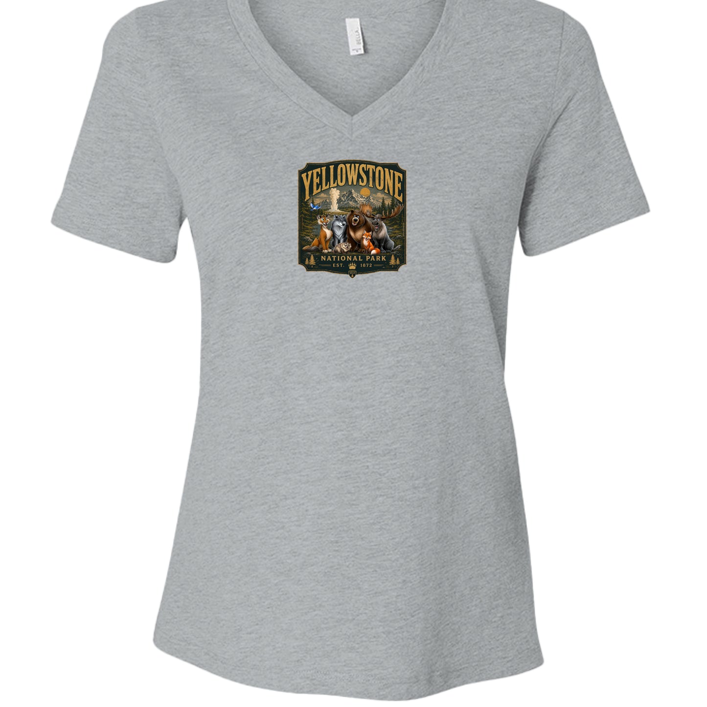 Athletic Heather - 6405CVC - FRONT
