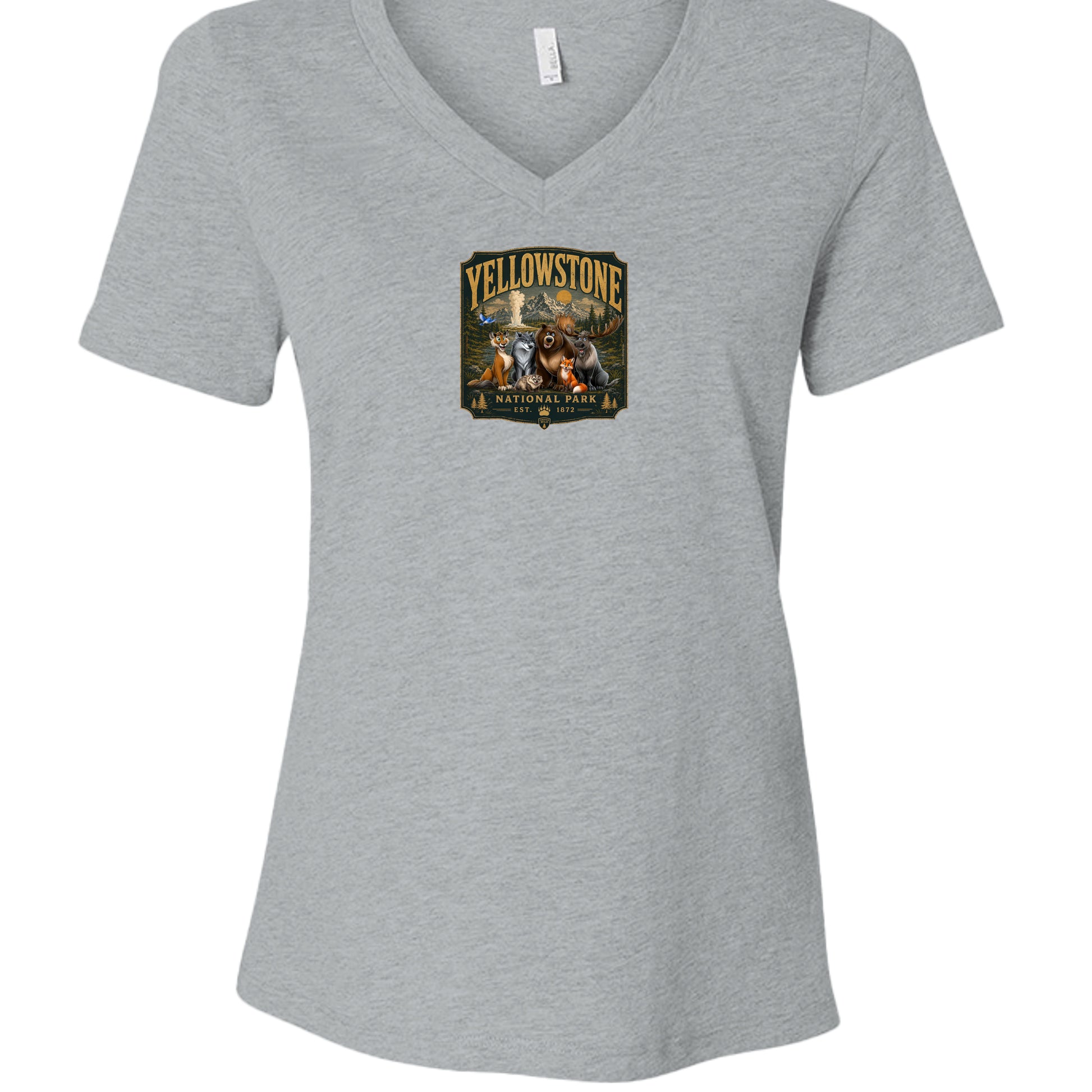 Athletic Heather - 6405CVC - FRONT