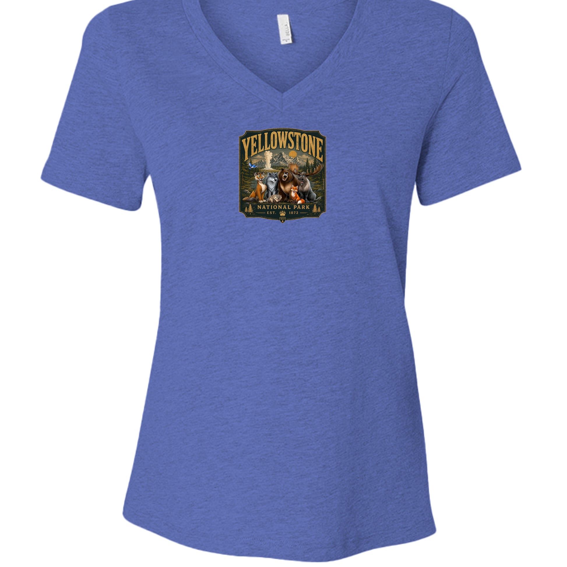Heather True Royal - 6405CVC - FRONT